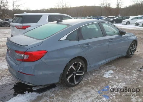 2022 Honda Accord Hybrid Sport z USA, uszkodzony, nr VIN 1HGCV3F28NA027474